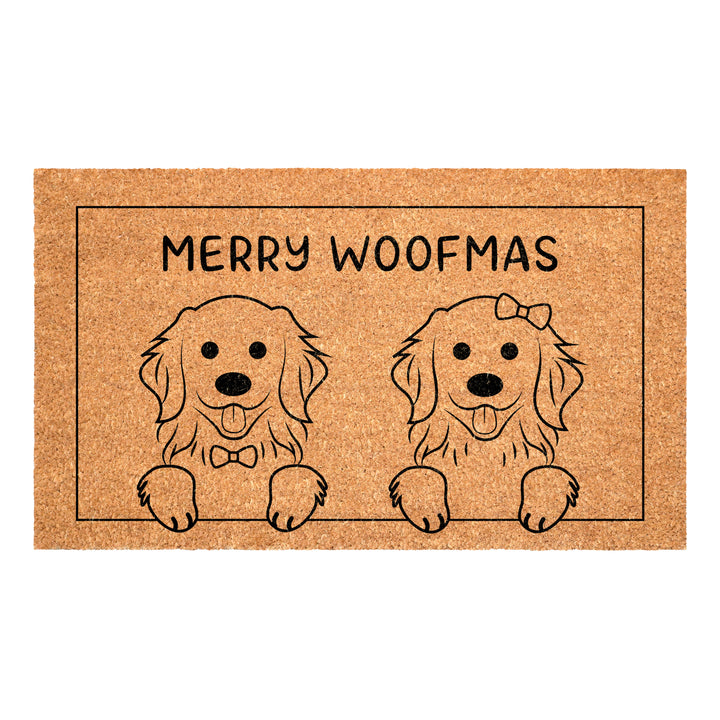 Dogs Seasonal doormat
