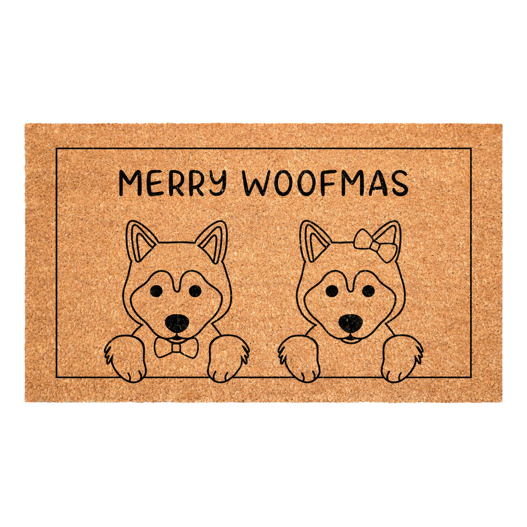 Dogs Seasonal doormat