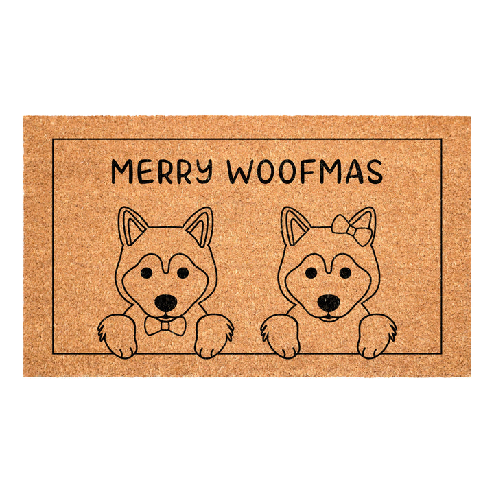 Dogs Seasonal doormat