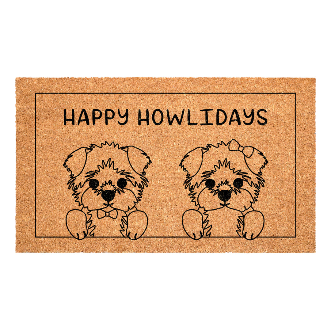 Dogs Seasonal doormat