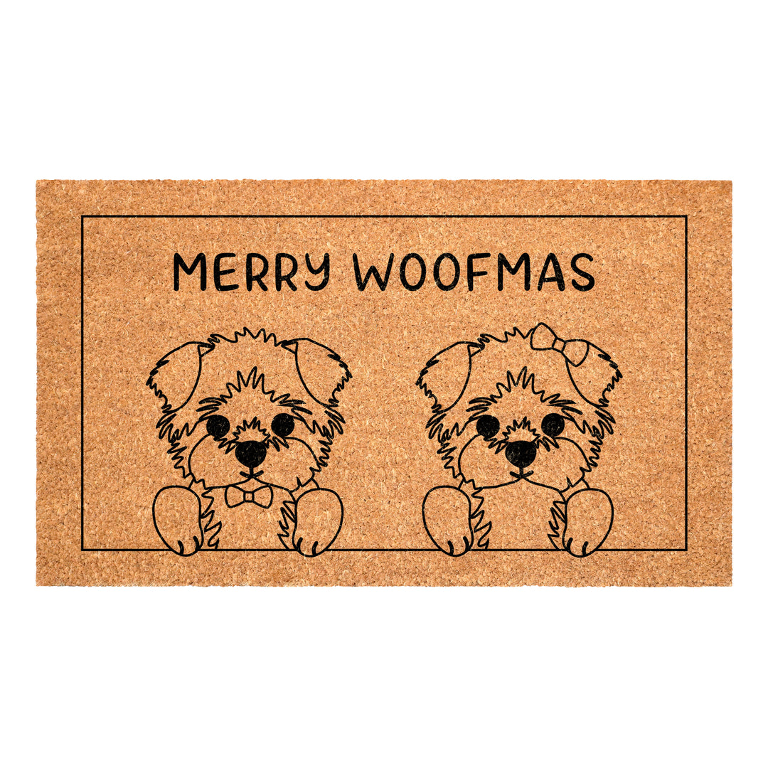 Dogs Seasonal doormat