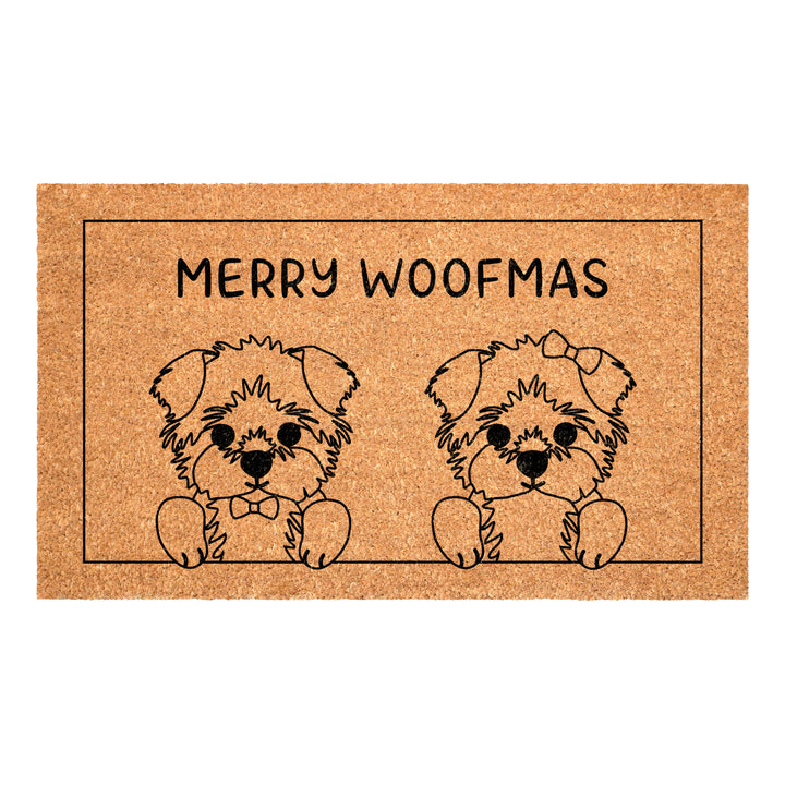 Dogs Seasonal doormat
