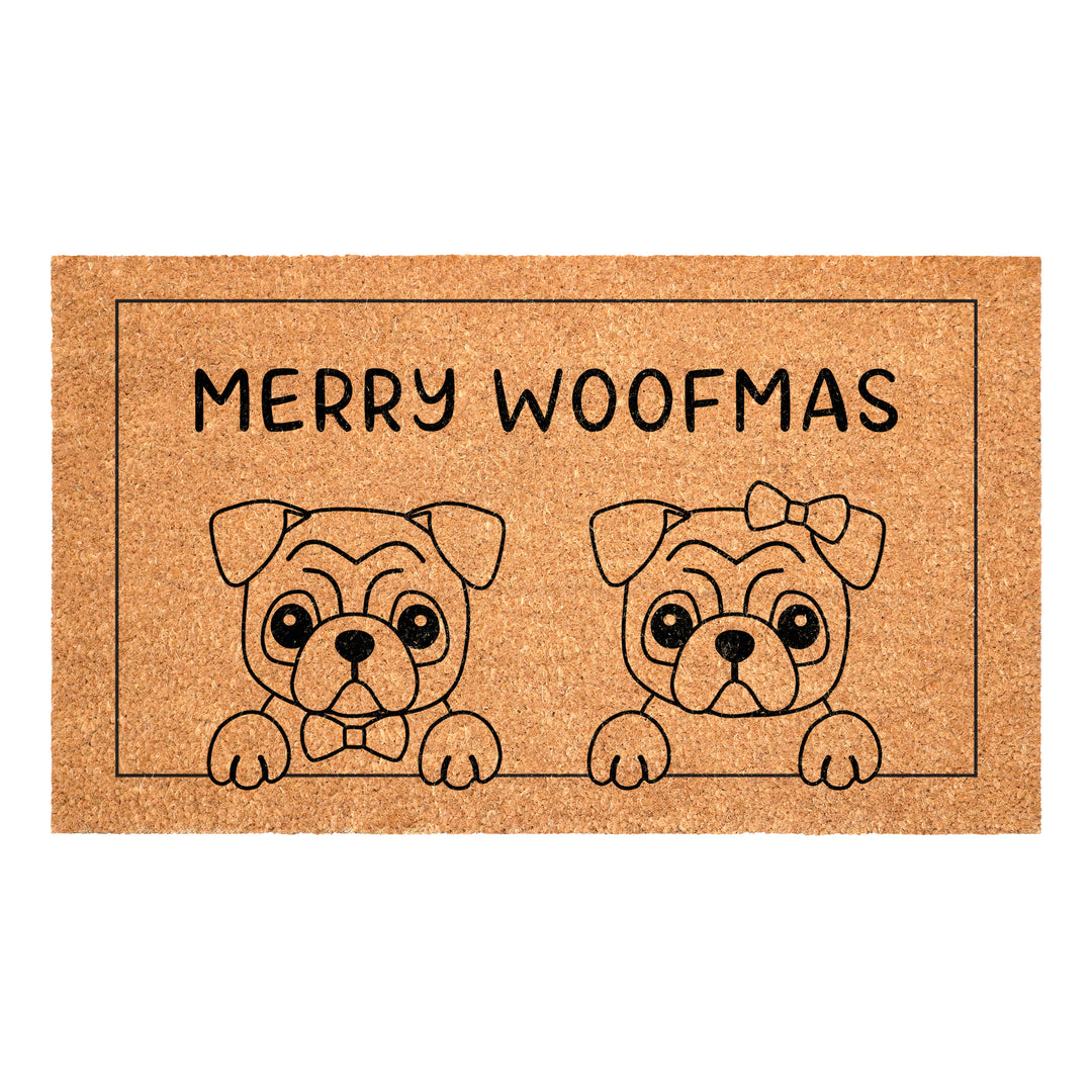 Dogs Seasonal doormat