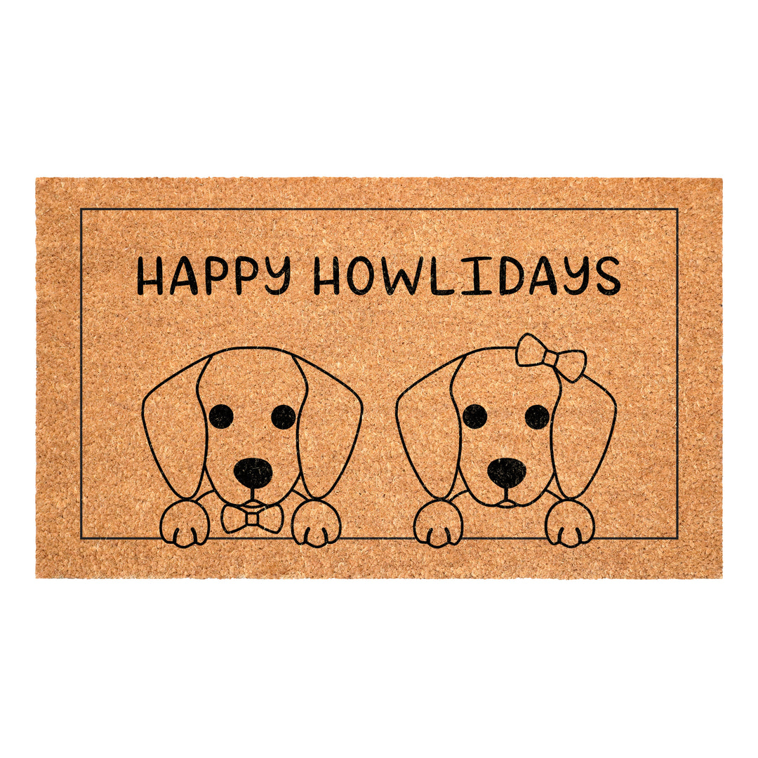 Dogs Seasonal doormat