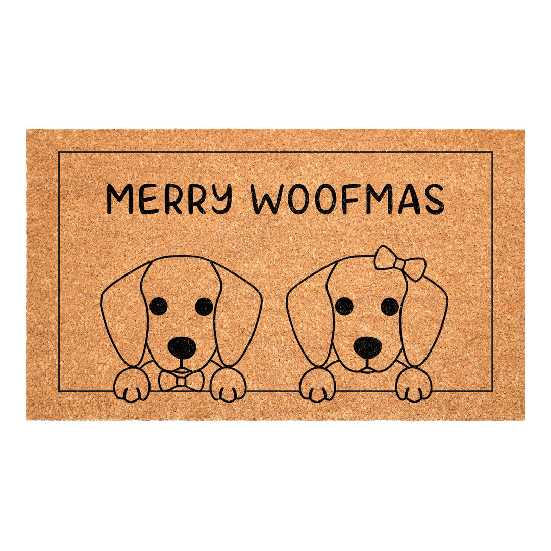 Dogs Seasonal doormat