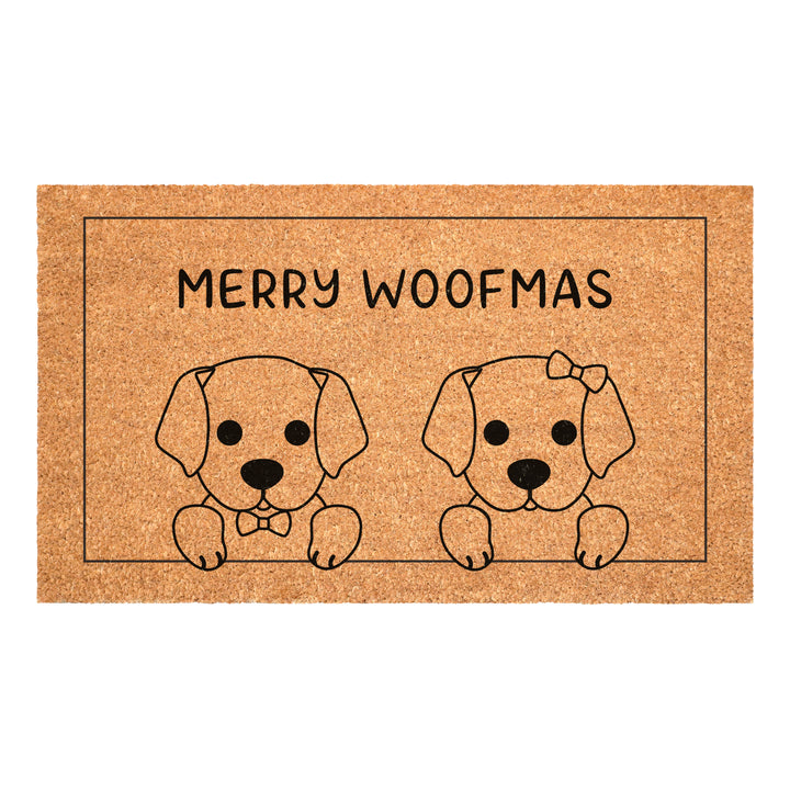 Dogs Seasonal doormat