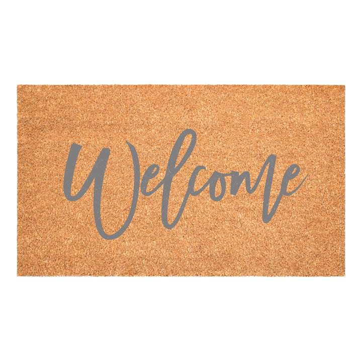 Cursive Welcome Doormat