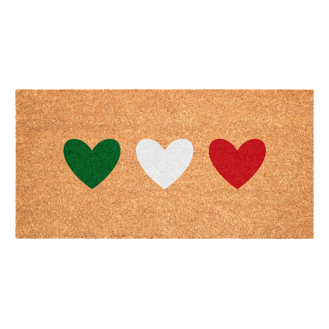 Cinco de Mayo Hearts Doormat