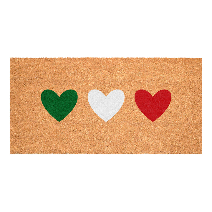 Cinco de Mayo Hearts Doormat