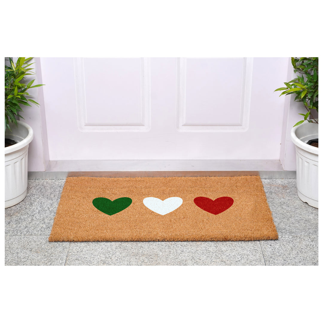 Cinco de Mayo Hearts Doormat