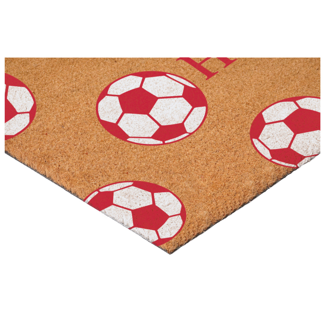 Soccer Hello Doormat