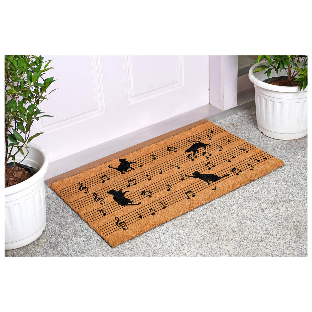 Musical Cats Doormat