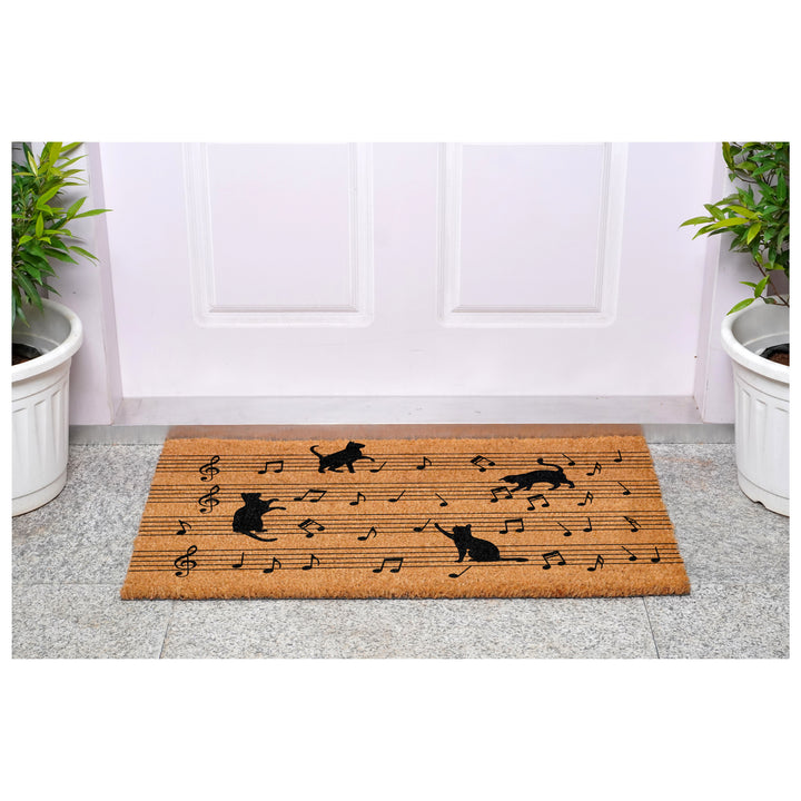Musical Cats Doormat