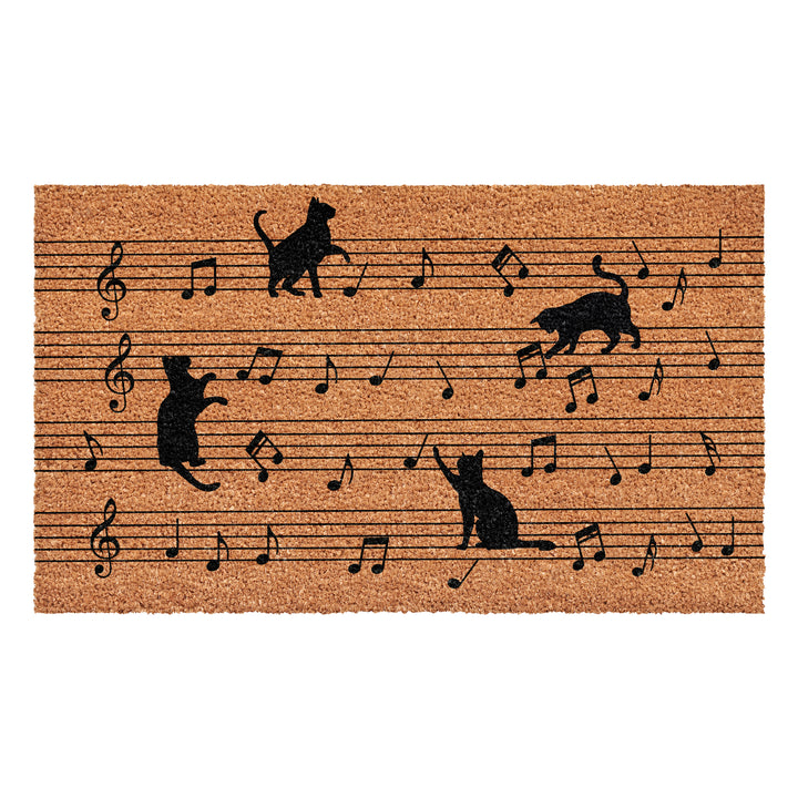 Musical Cats Doormat