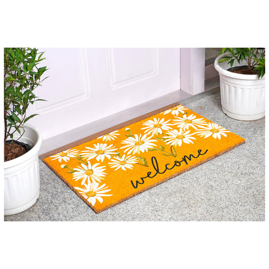 Moon Daisy Welcome Doormat
