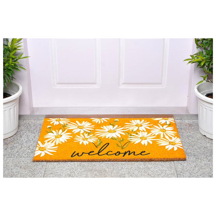 Moon Daisy Welcome Doormat
