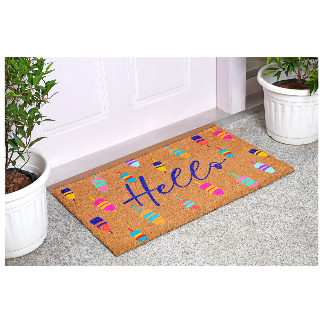 Nautical Floats Hello Doormat