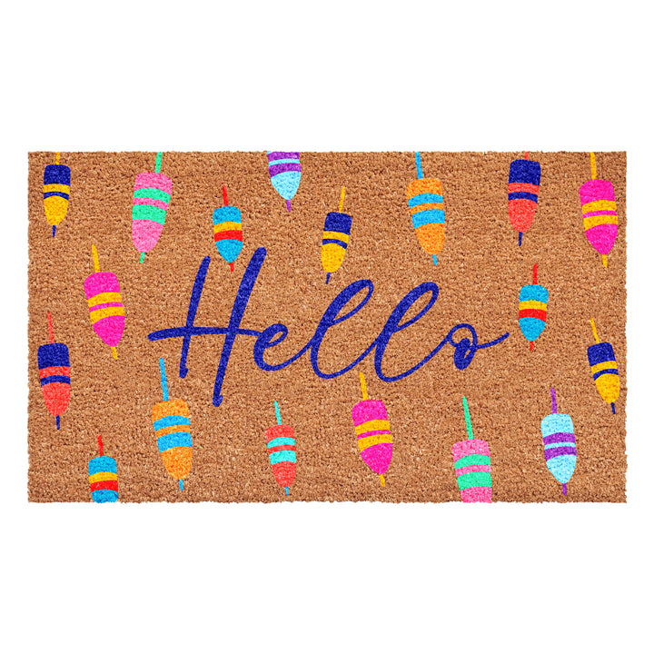 Nautical Floats Hello Doormat