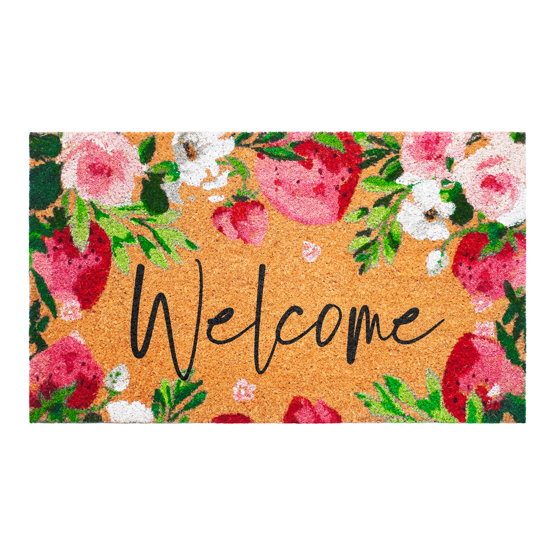 Sweet Strawberries Doormat