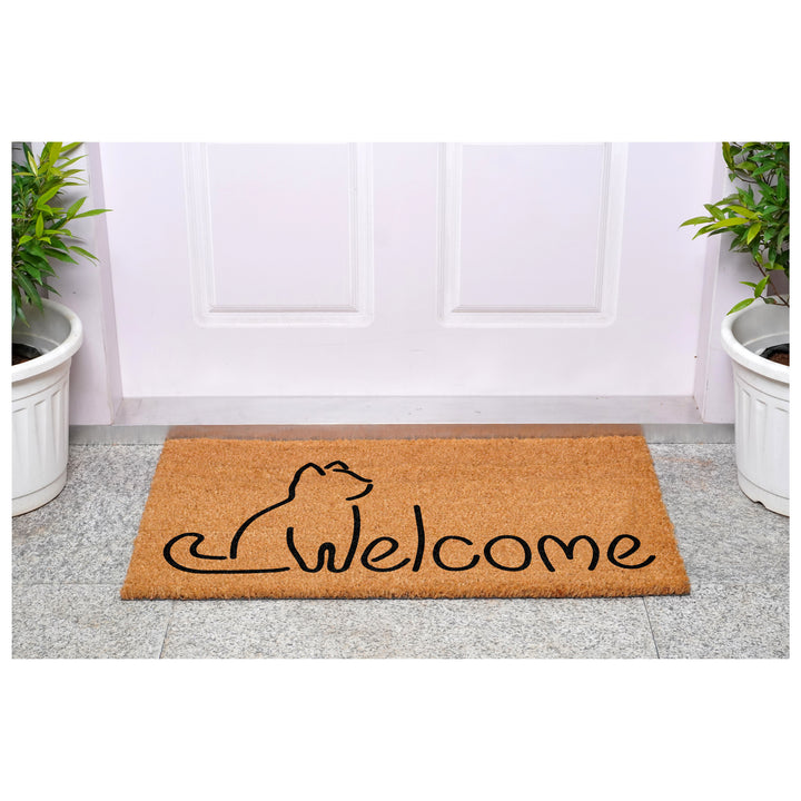 Lucky Cat Welcome Doormat