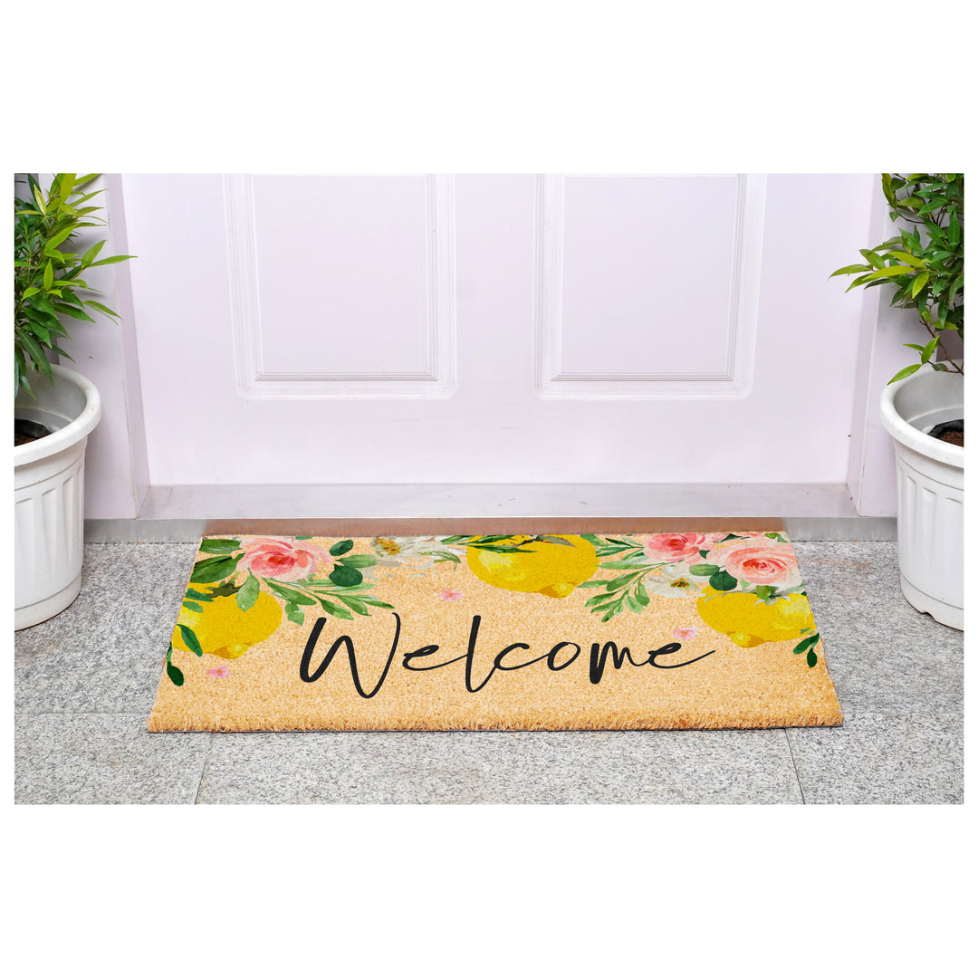 Sweet Lemons Welcome Doormat