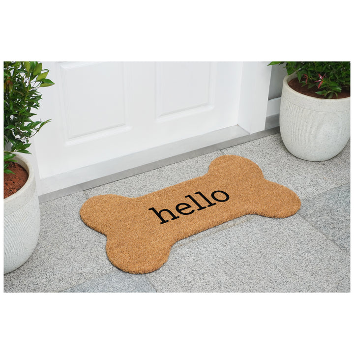 Dog Bone Shape Hello