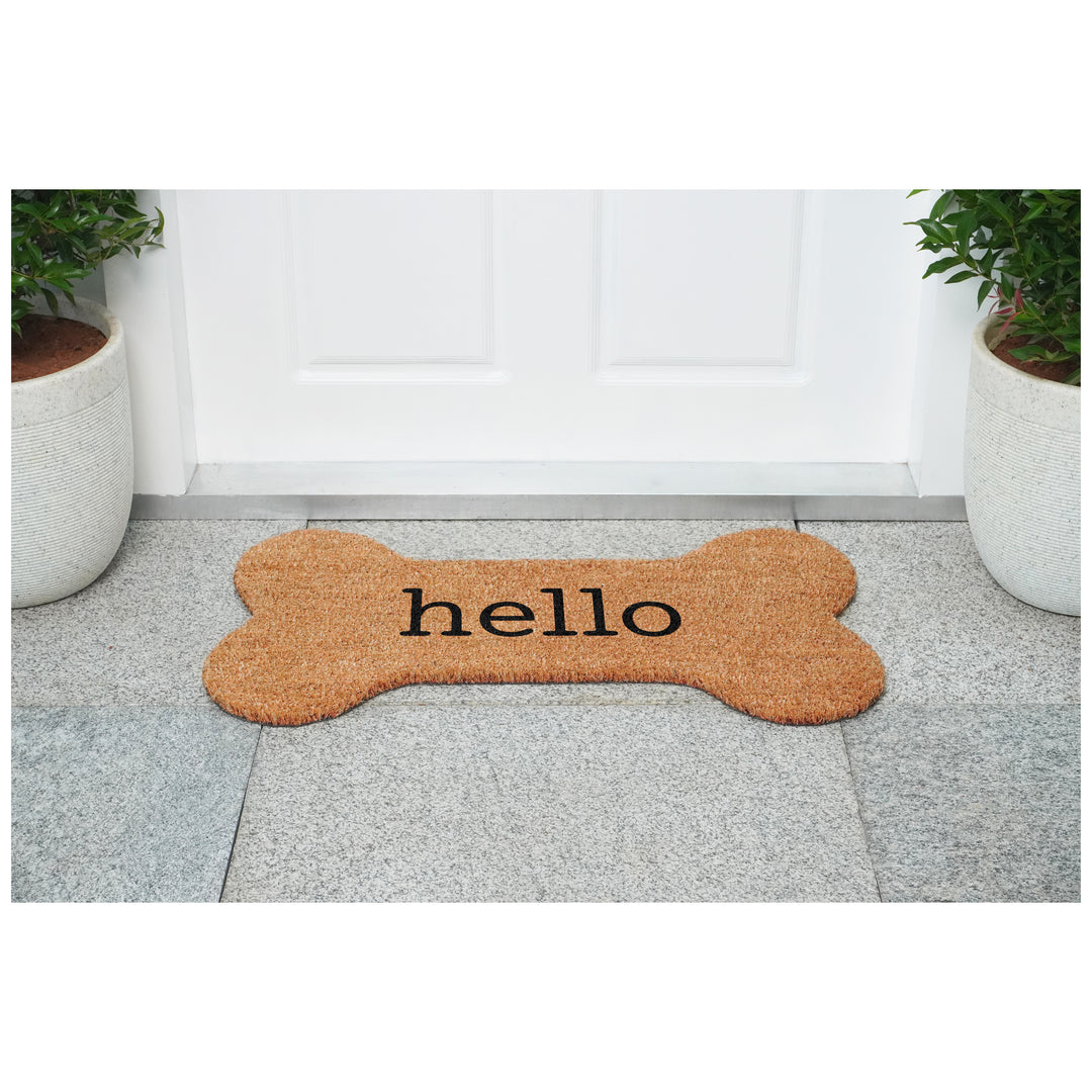 Dog Bone Shape Hello