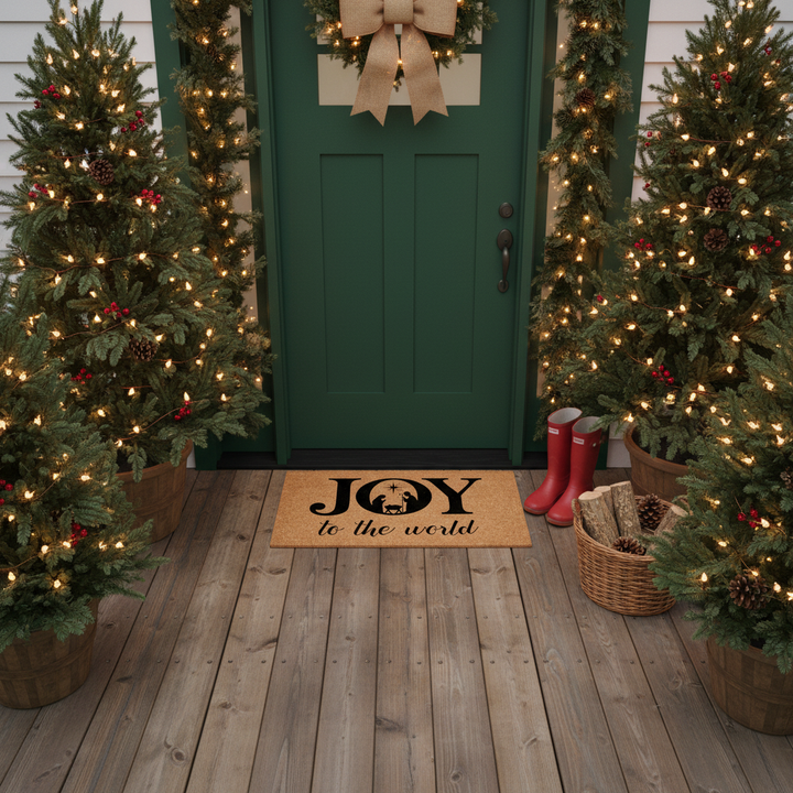 Joy to the World Doormat
