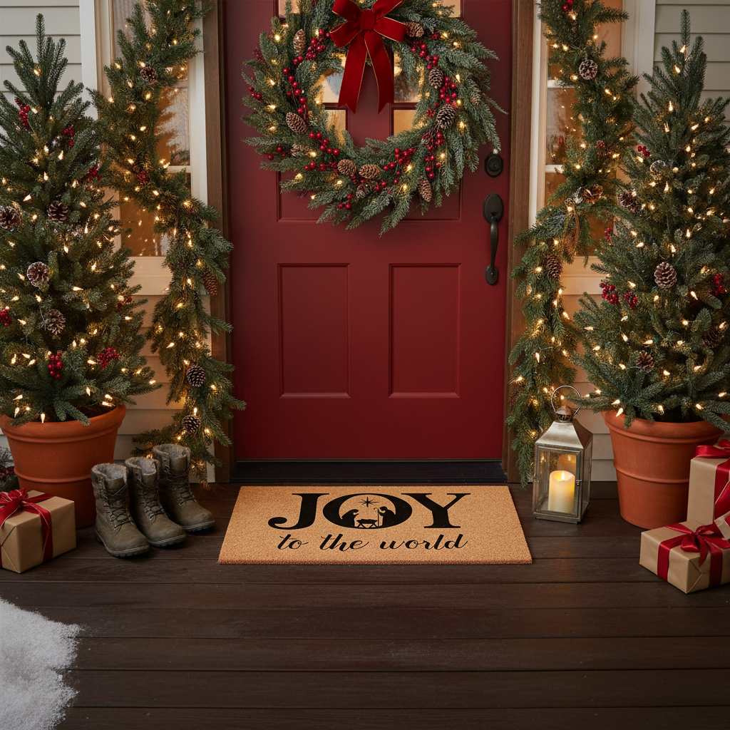 Joy to the World Doormat