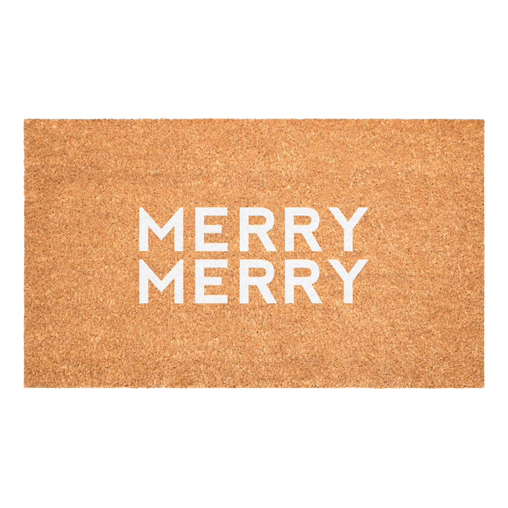 Modern Merry Doormat