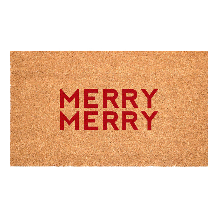 Modern Merry Doormat