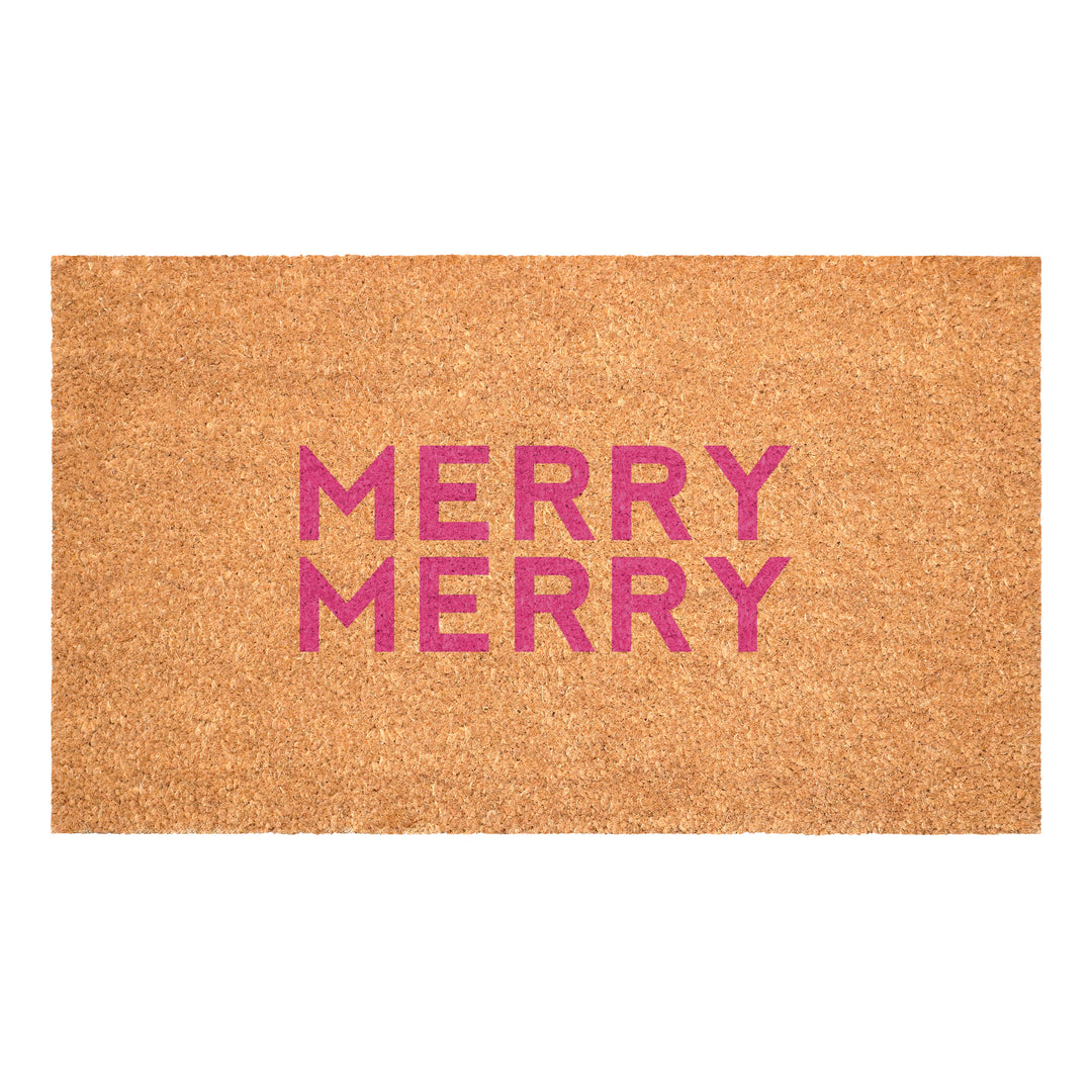 Modern Merry Doormat