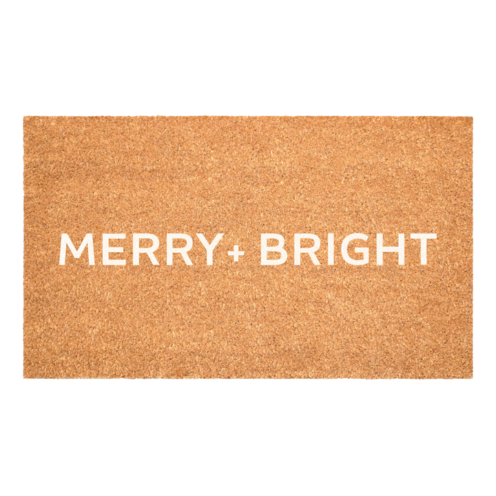 Ultra Modern Merry & Bright Doormat