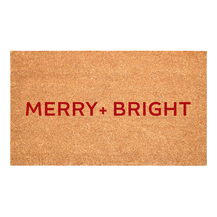 Ultra Modern Merry & Bright Doormat