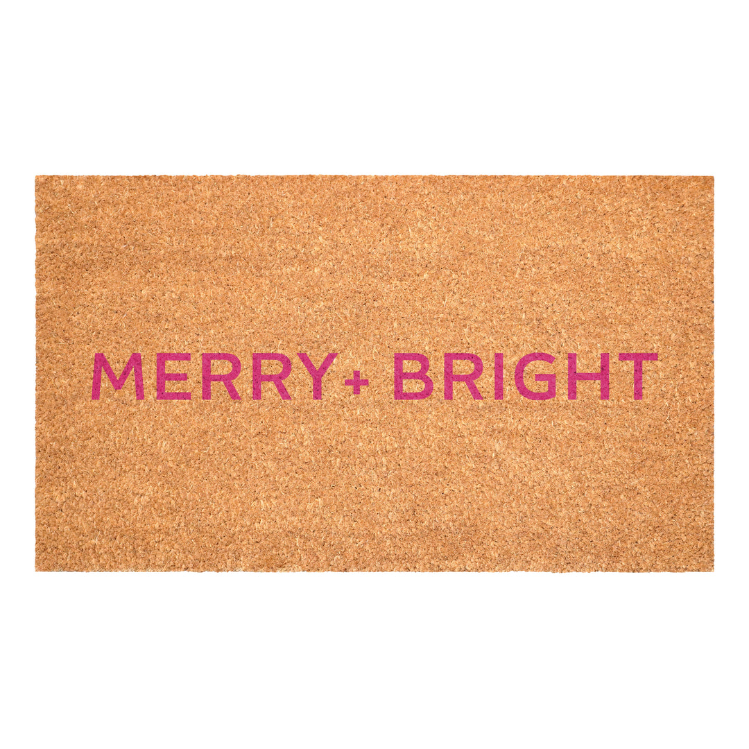 Ultra Modern Merry & Bright Doormat