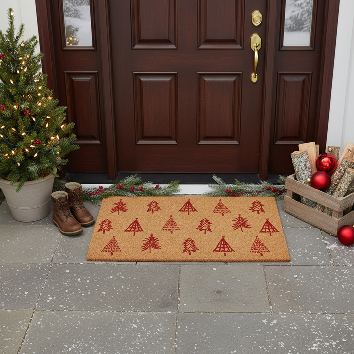 Christmas Tree Farm Doormat
