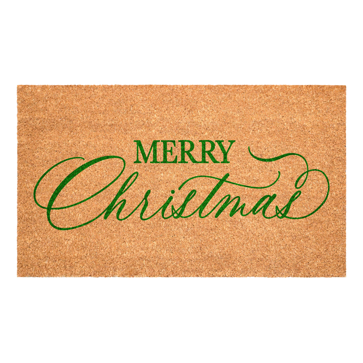 Christmas Calligraphy Doormat