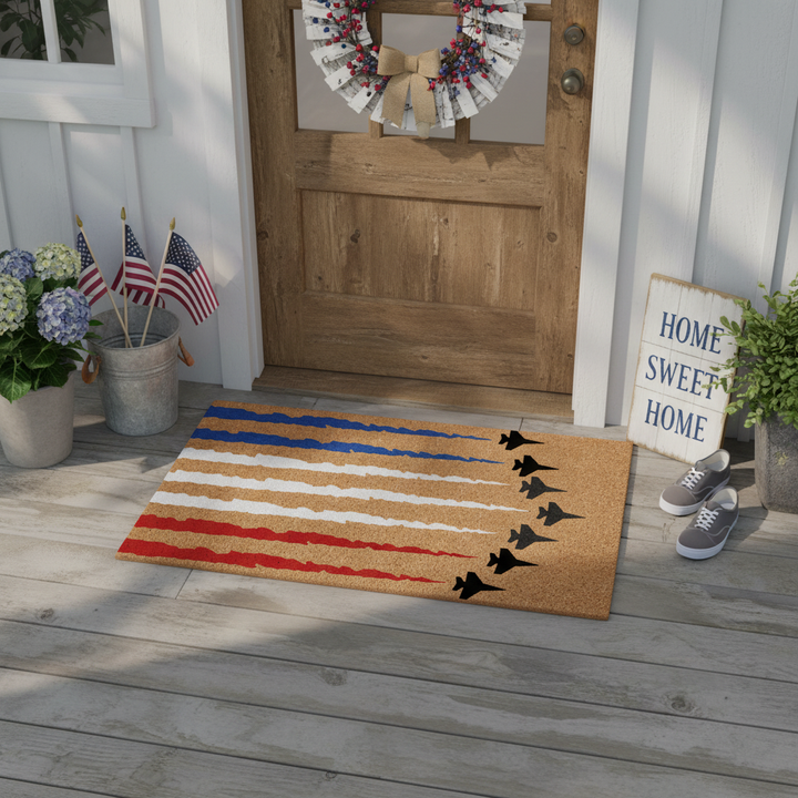 Patriotic Skies Doormat
