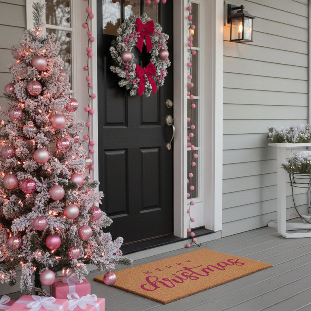 Classic Christmas Doormat