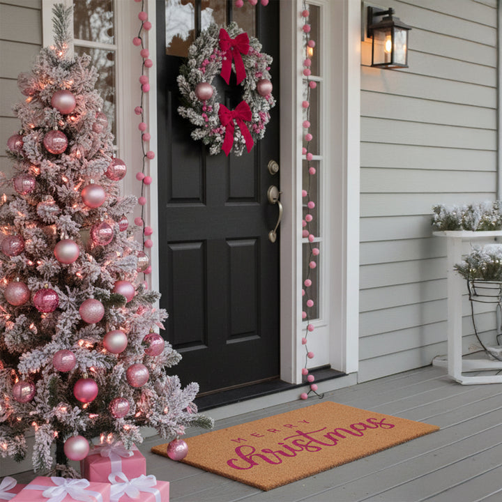Classic Christmas Doormat