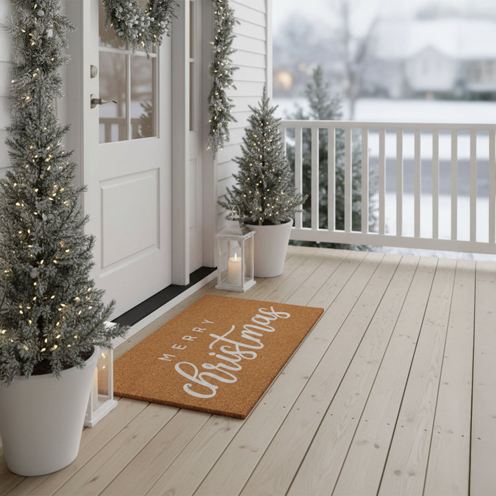 Classic Christmas Doormat