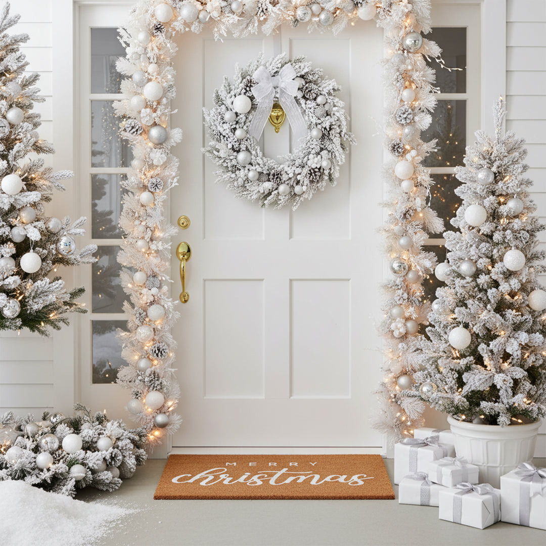 Classic Christmas Doormat