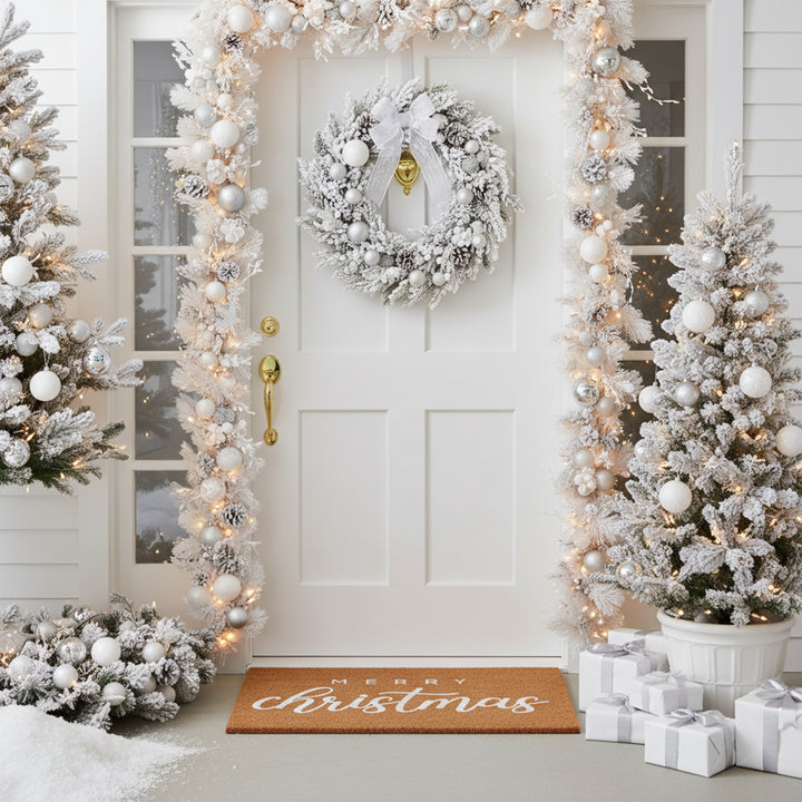 Classic Christmas Doormat
