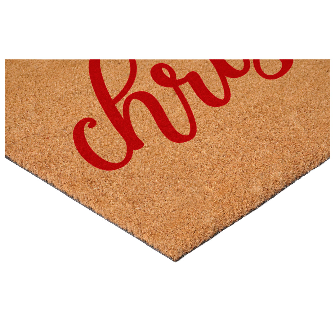 Classic Christmas Doormat