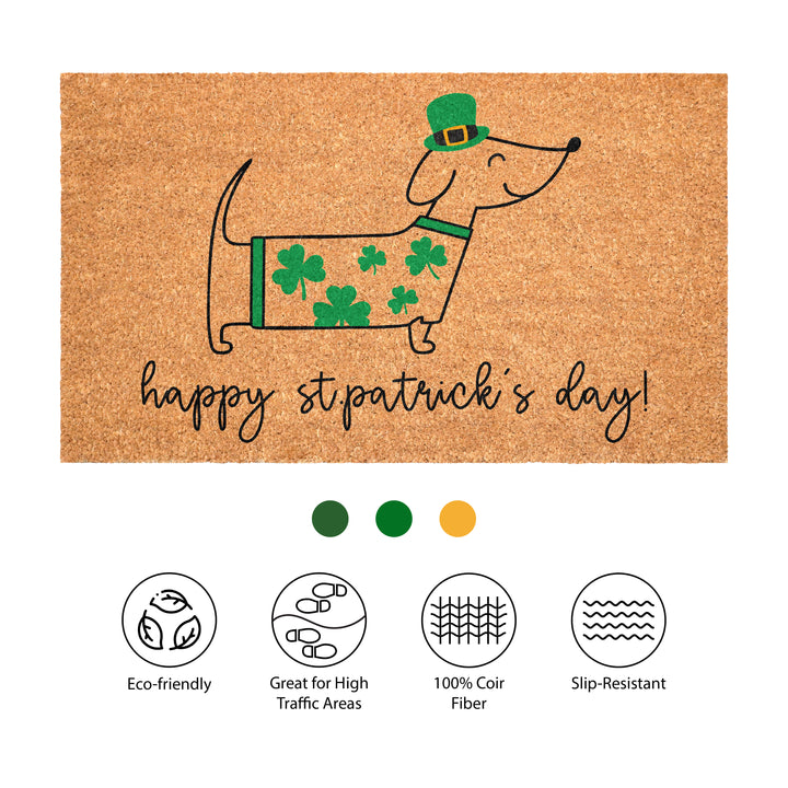 Happy St. Patrick's Day Dog