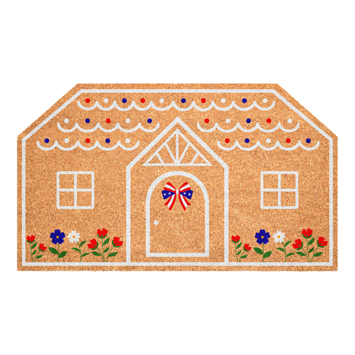 Patriotic Cottage Doormat