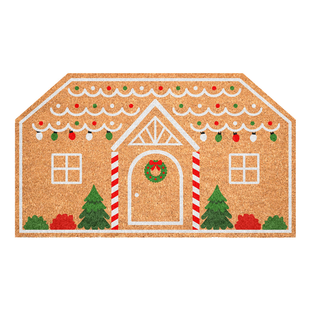 Christmas Cottage Doormat