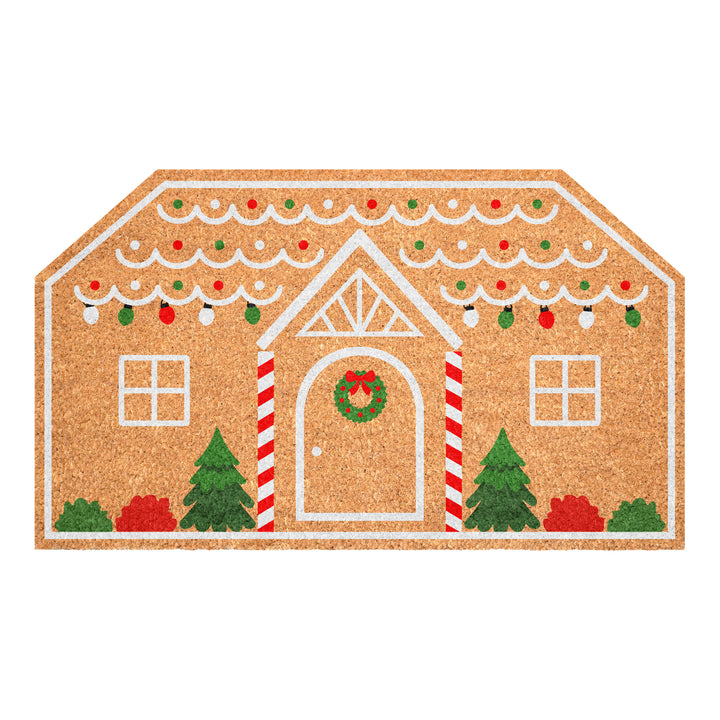 Christmas Cottage Doormat