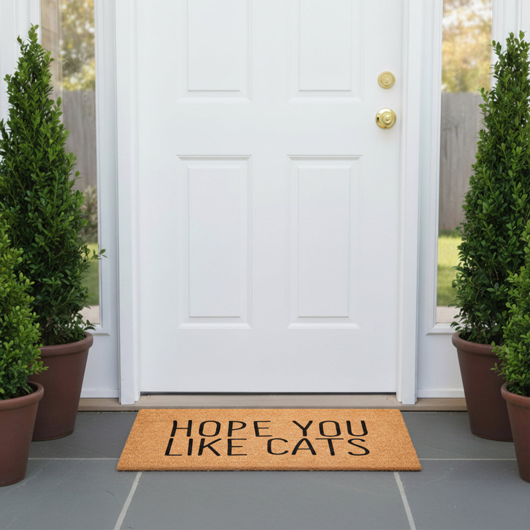 Hope You Like Cats Doormat