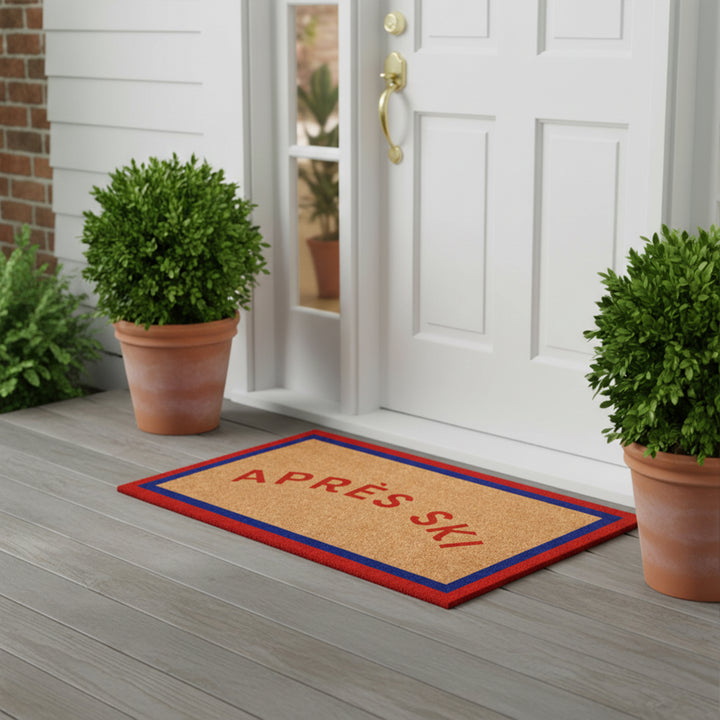 Apres Ski Border Doormat